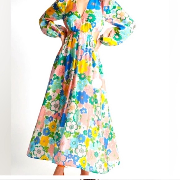 Sheike Dresses & Skirts - SHEIKE Free Spirit Maxi “long Sleeved Maxi Dress!